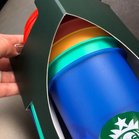 Starbucks Color Changing Cold Cups 5 Pack New in Package - Picture 4 of 7